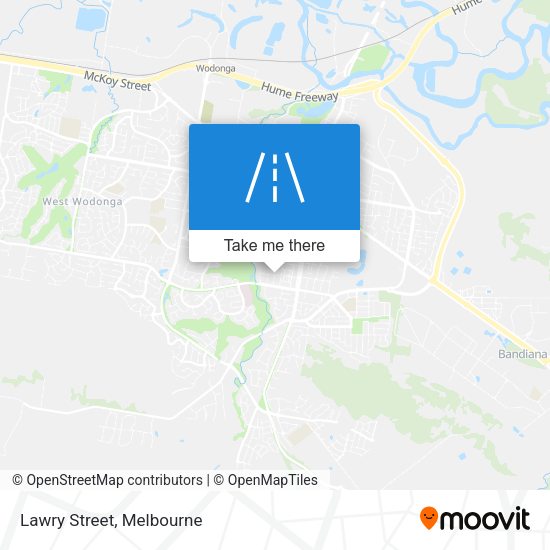 Lawry Street map
