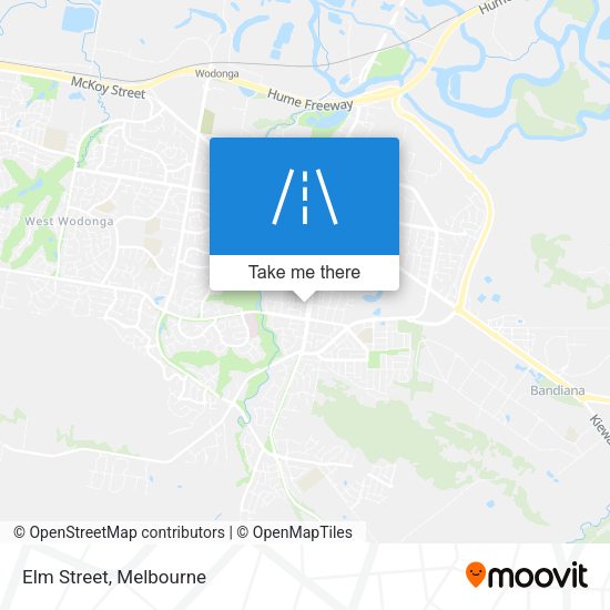 Elm Street map