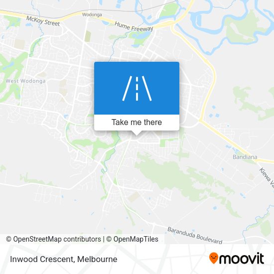 Inwood Crescent map