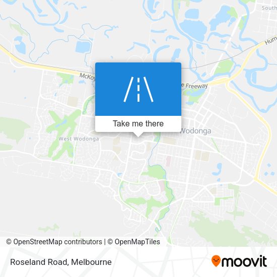 Roseland Road map