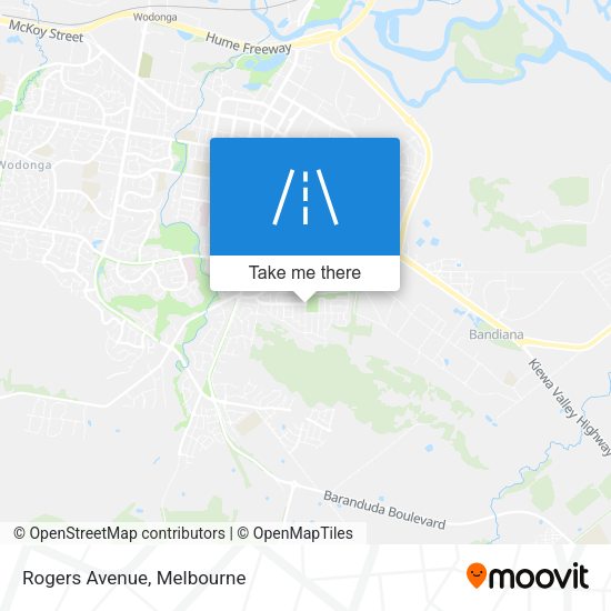 Rogers Avenue map