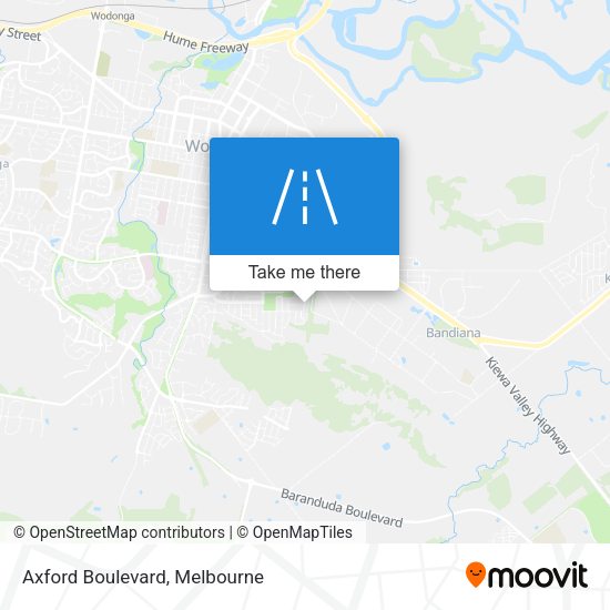 Axford Boulevard map