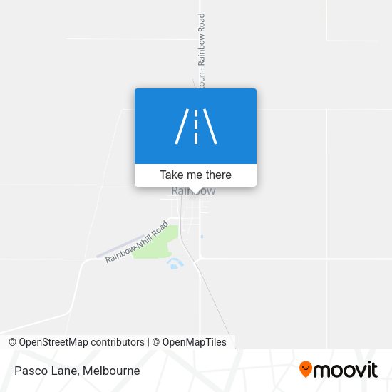 Pasco Lane map