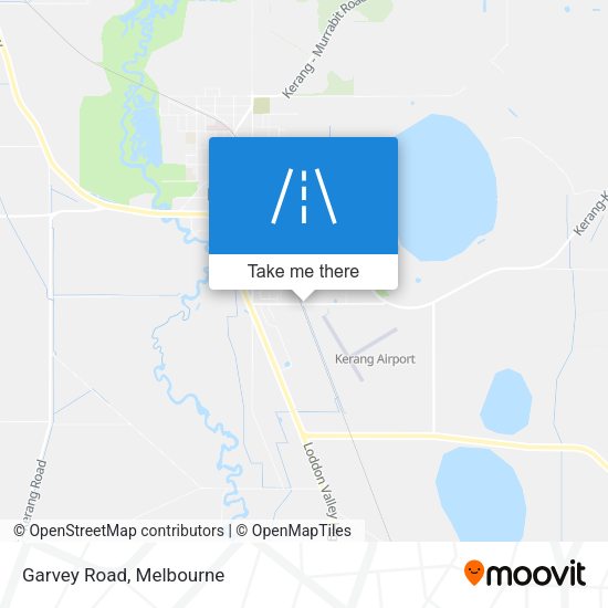 Garvey Road map