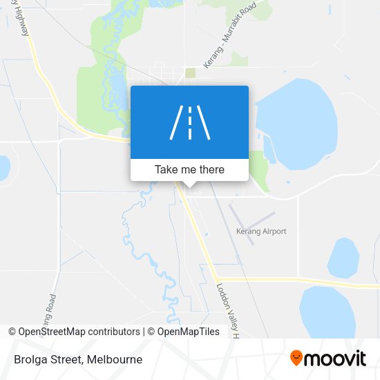 Brolga Street map