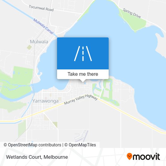 Wetlands Court map
