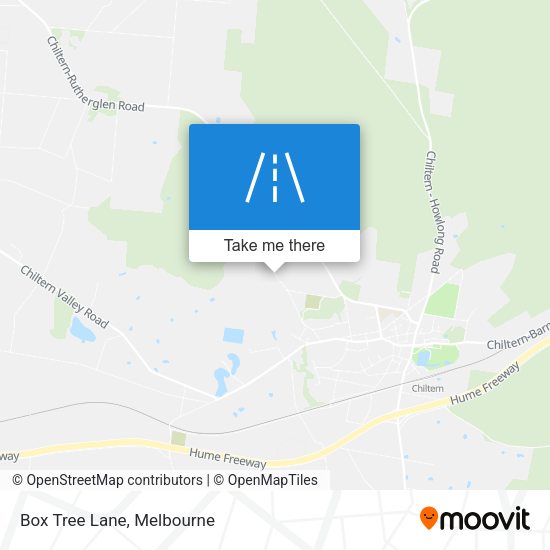 Box Tree Lane map