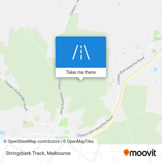 Mapa Stringybark Track