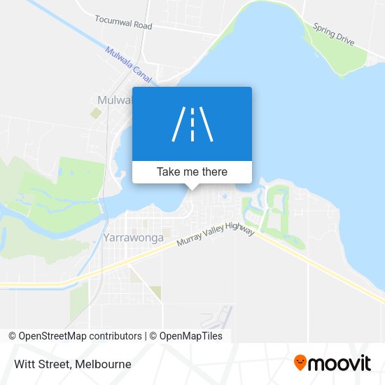 Witt Street map