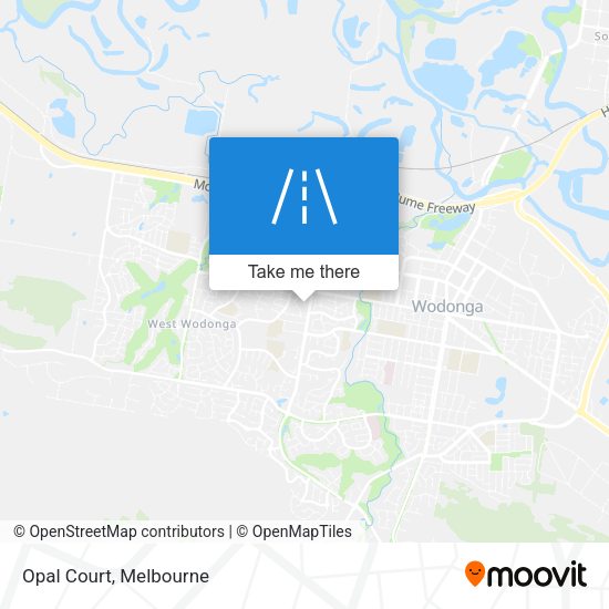 Opal Court map