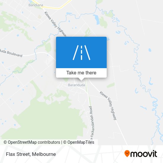 Flax Street map
