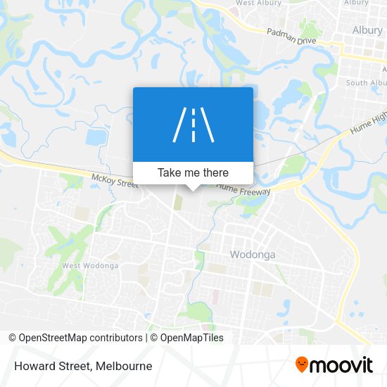 Howard Street map
