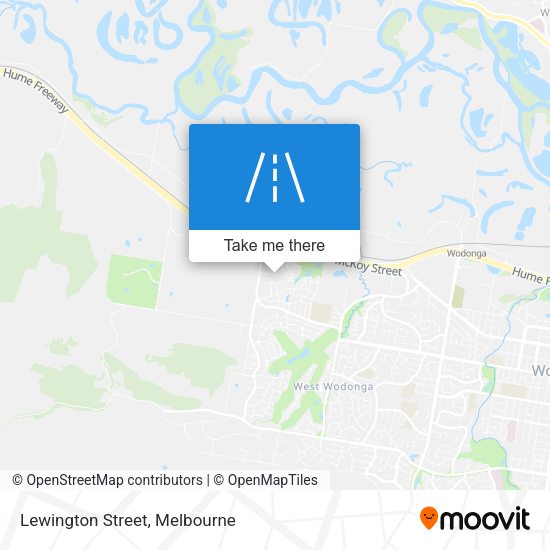 Lewington Street map