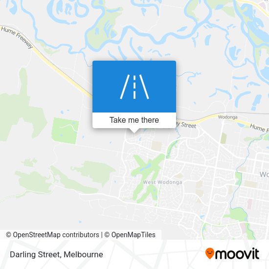 Darling Street map