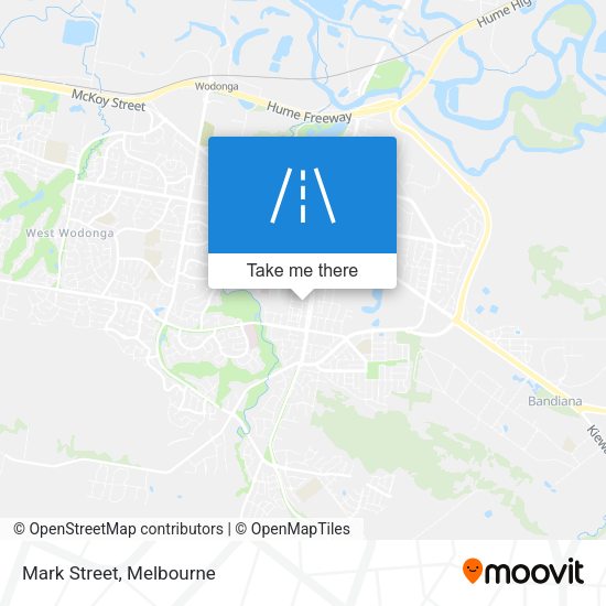 Mark Street map