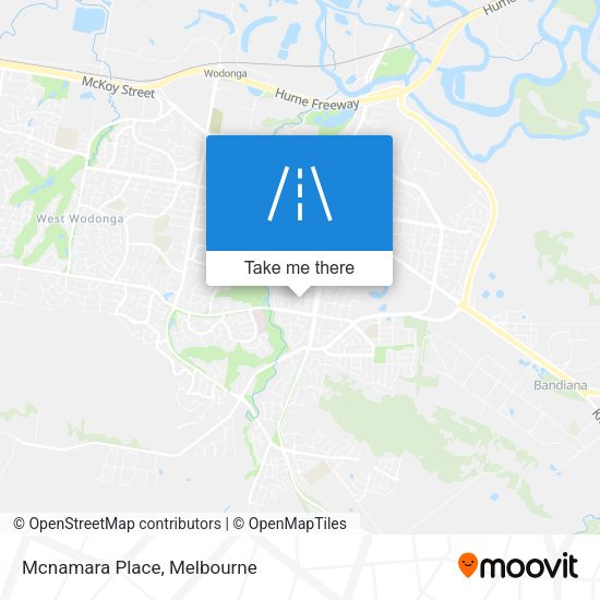 Mcnamara Place map
