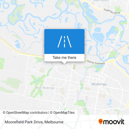 Moorefield Park Drive map