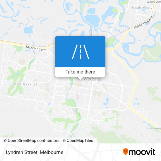 Lyndren Street map