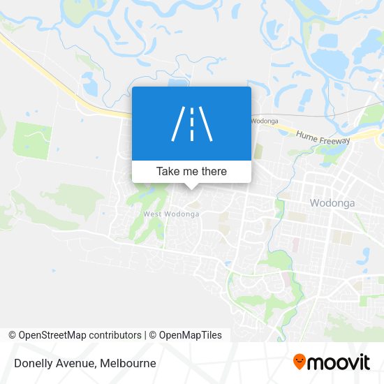 Donelly Avenue map