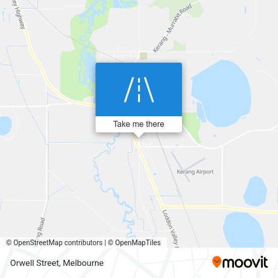 Orwell Street map