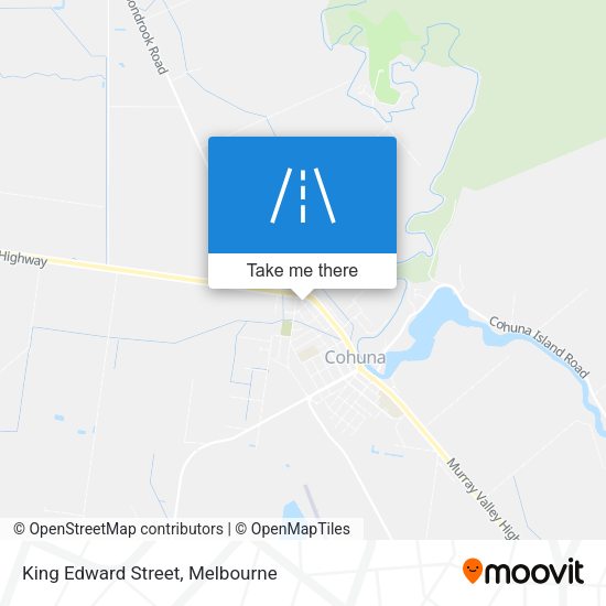 King Edward Street map
