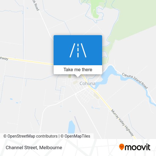 Channel Street map