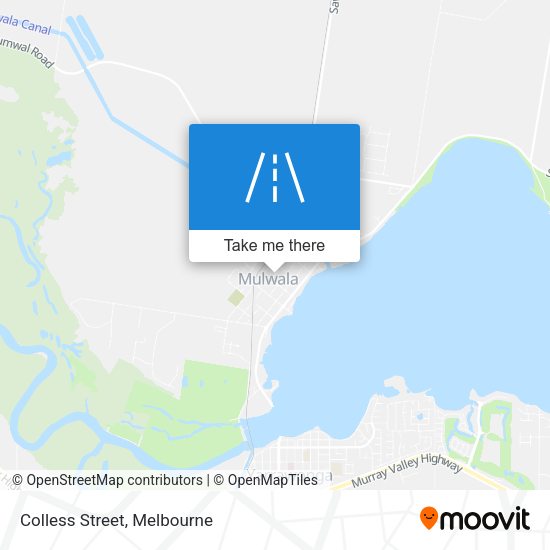 Colless Street map