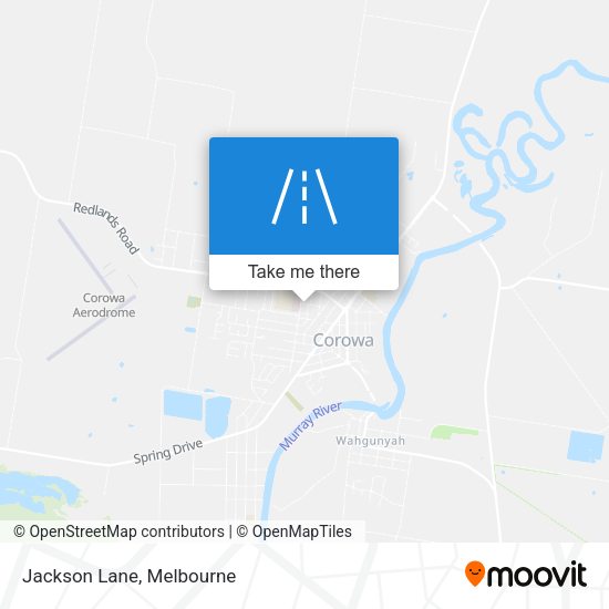 Jackson Lane map