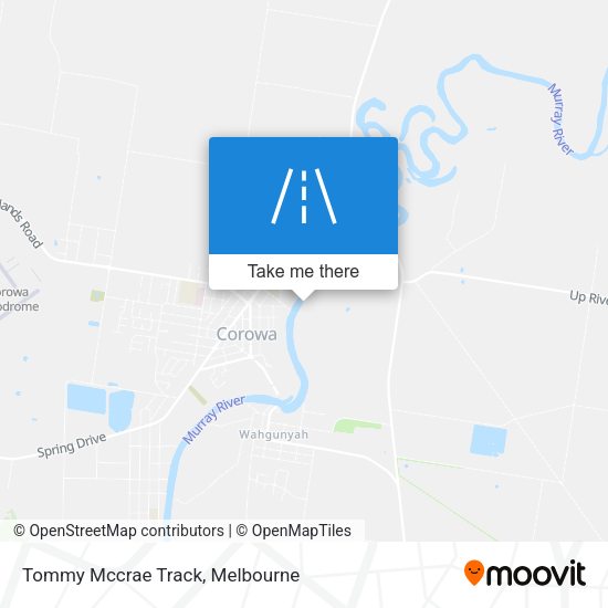 Tommy Mccrae Track map
