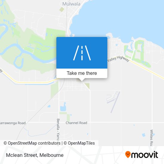 Mclean Street map