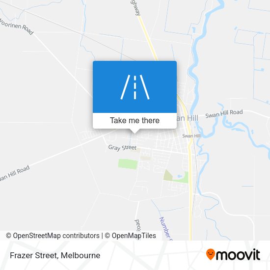 Frazer Street map