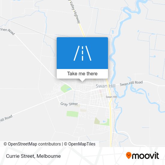 Currie Street map