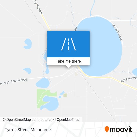 Tyrrell Street map