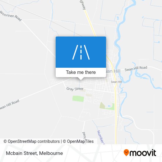 Mcbain Street map