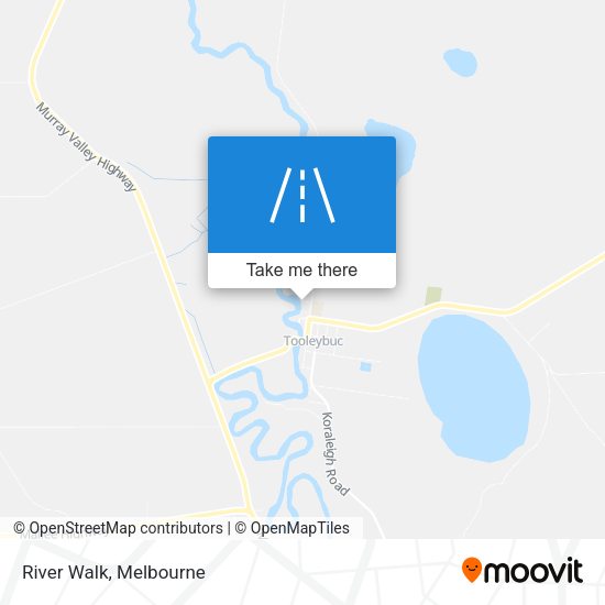 River Walk map