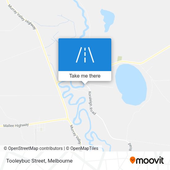 Tooleybuc Street map