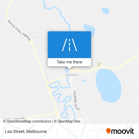 Lea Street map