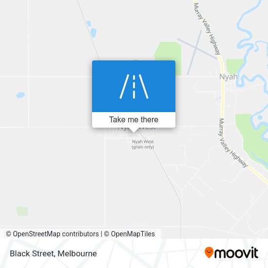 Black Street map