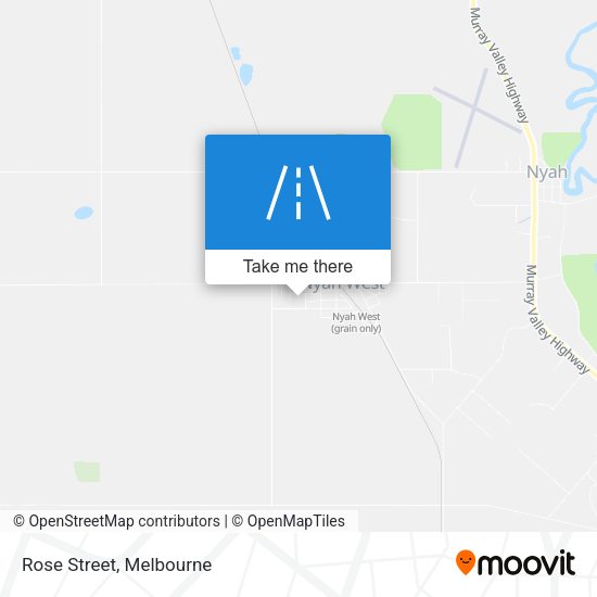 Rose Street map