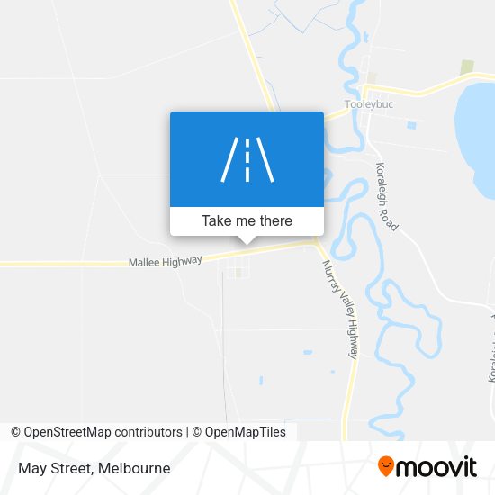 May Street map