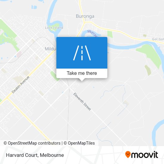 Harvard Court map