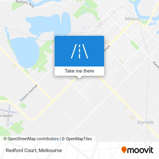Redford Court map