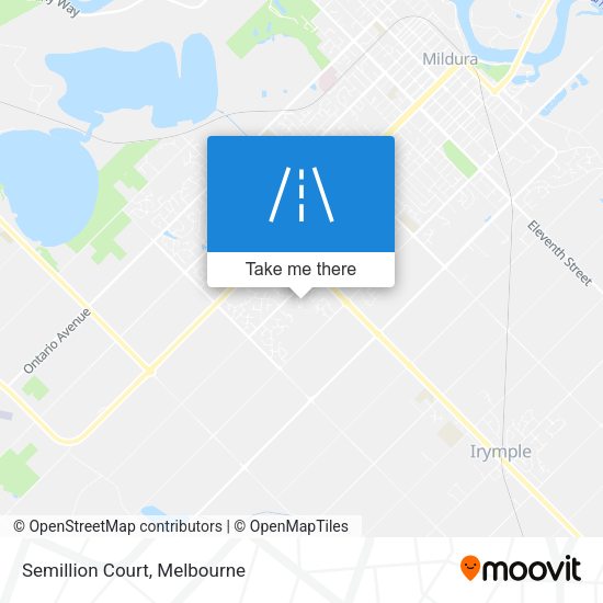 Semillion Court map