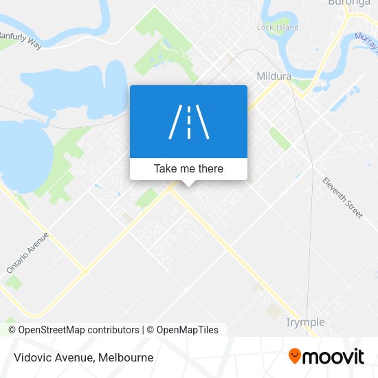 Vidovic Avenue map