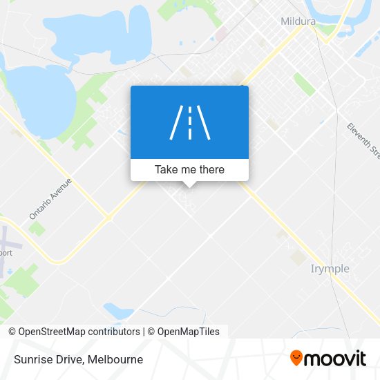 Sunrise Drive map