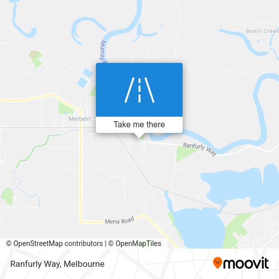 Ranfurly Way map