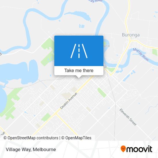 Village Way map