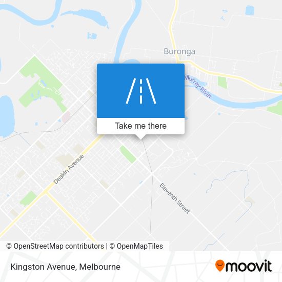 Kingston Avenue map