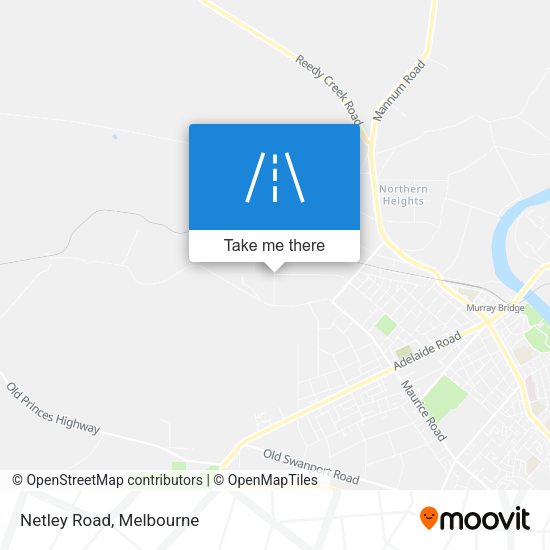 Netley Road map