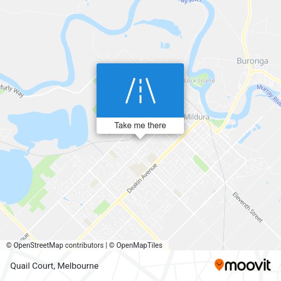 Quail Court map